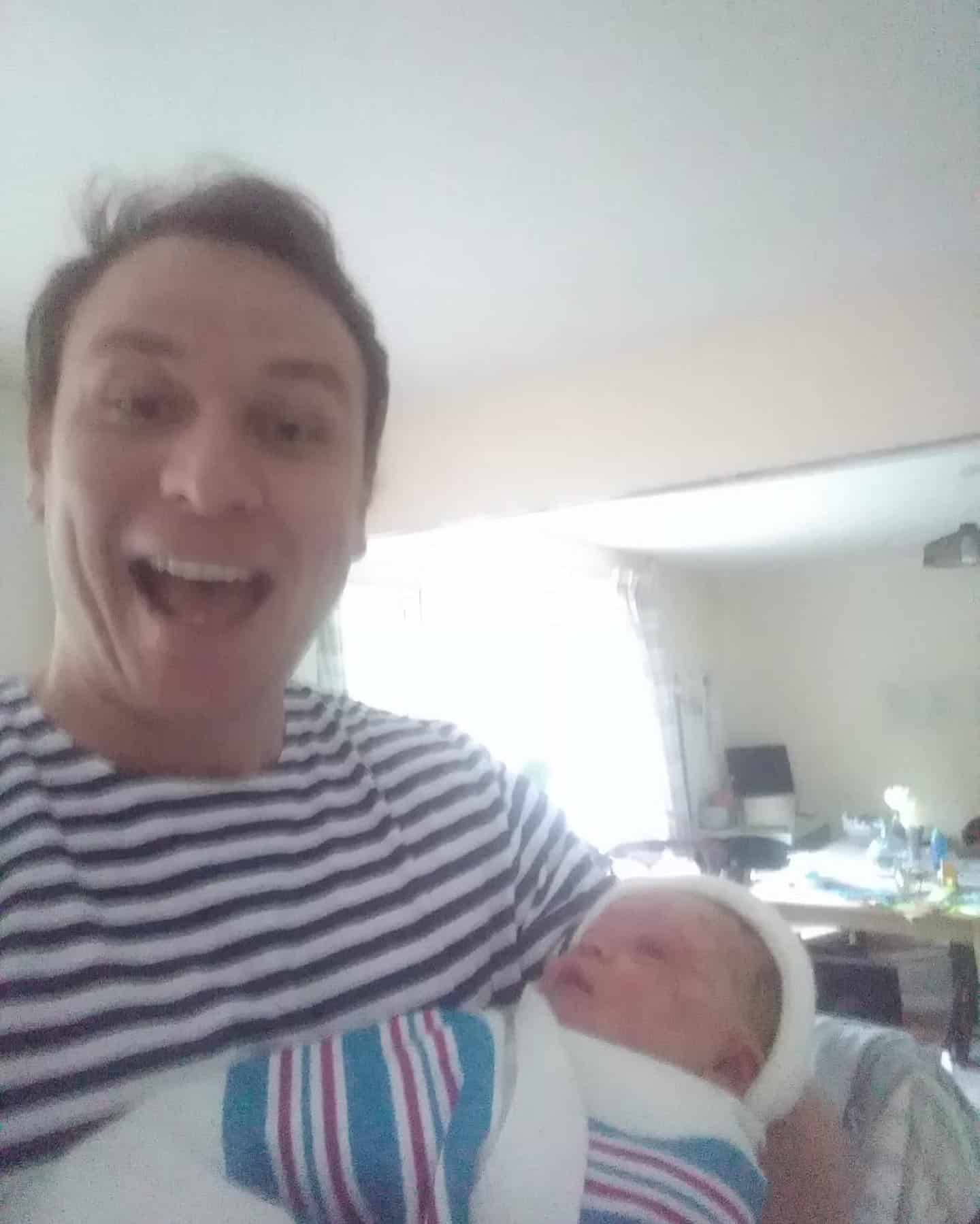lockdown accidental free birth south oxfordshire dad caught his baby and wrapped him in a dog blanket after fast hypnobirthing home birth